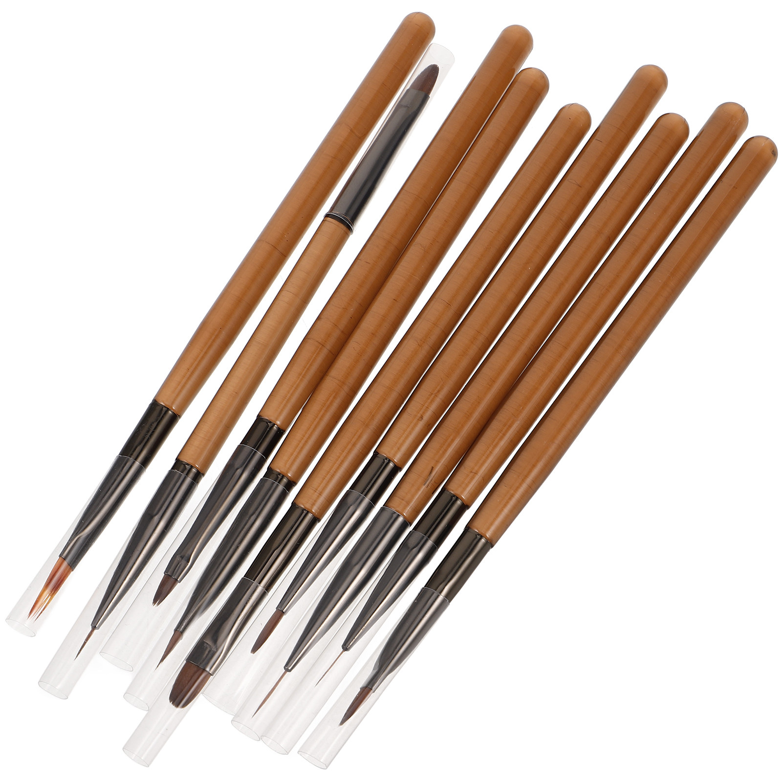 Nail Art Brush Set - 1 Set Elegante Nagelkunstborstels Set Tekenen