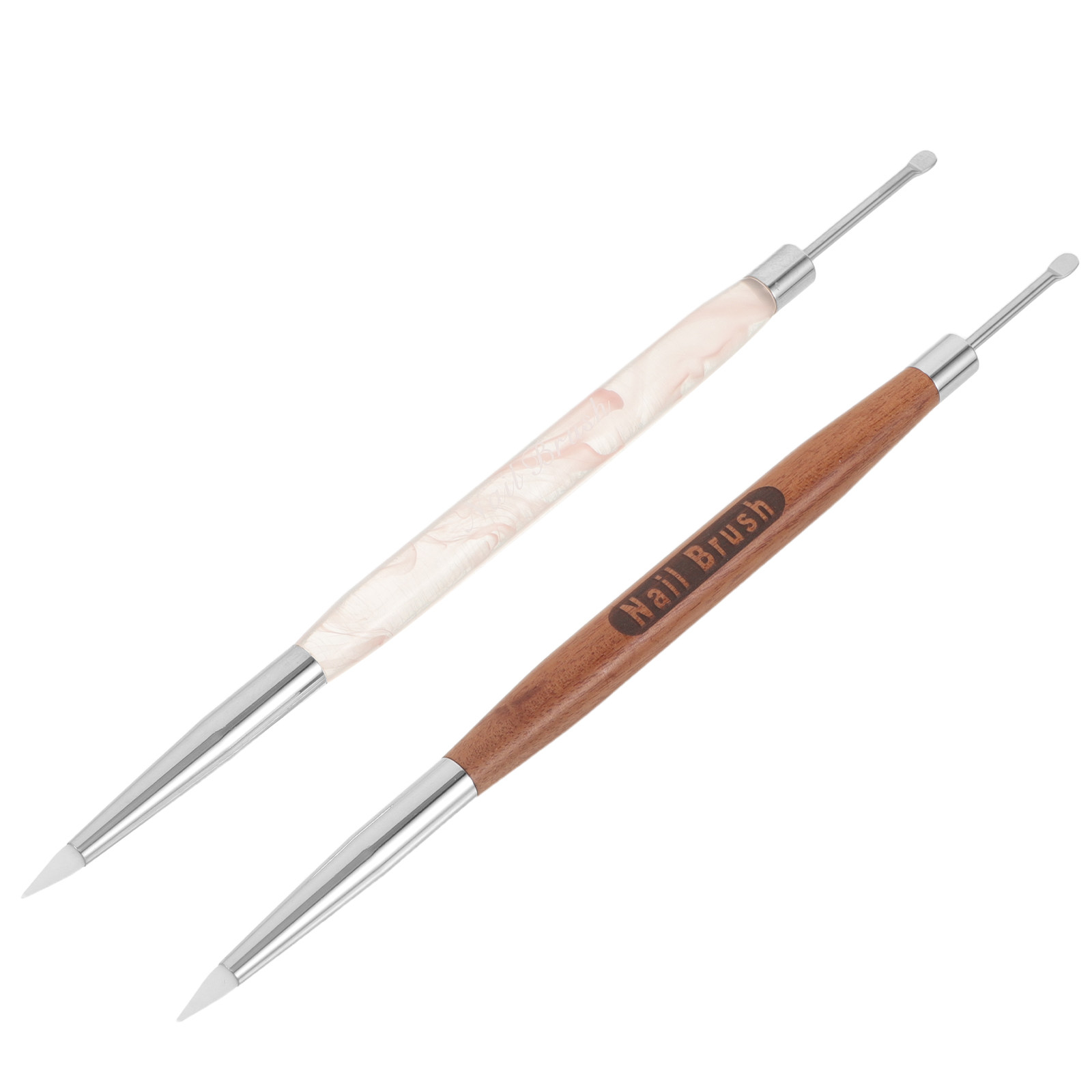 Nail Art Brush Set - 2 Stuks Dual-Ended Nail Art Pen