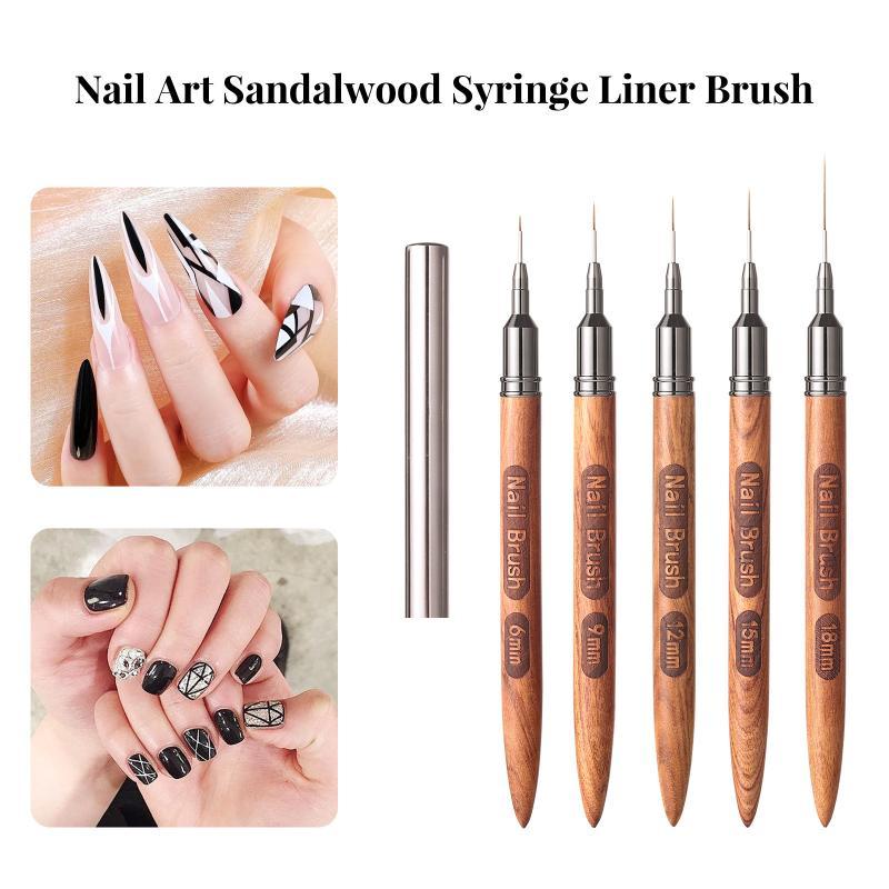 Nagelkunstborstelset met houte - Nail Art Brush Set recensie en prijs