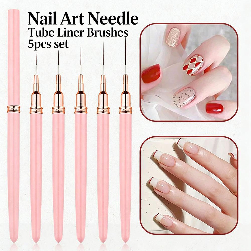 5-delige set nagelkunst liner  - Nail Art Brush Set recensie en prijs