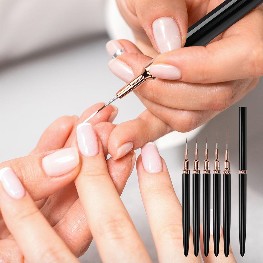 5-delige set nagelkunst liner  - Nail Art Brush Set recensie en prijs