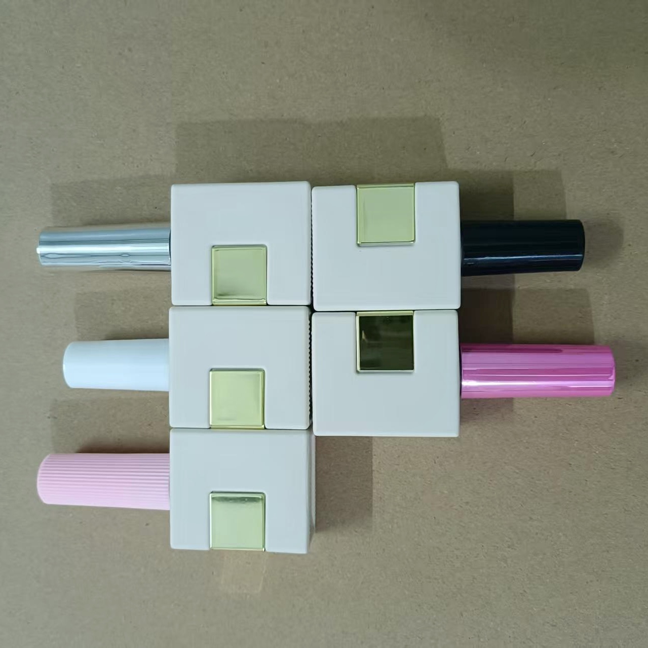 5 stuks 12ml lege nagellakfles - Nail Art Kaki recensie en prijs