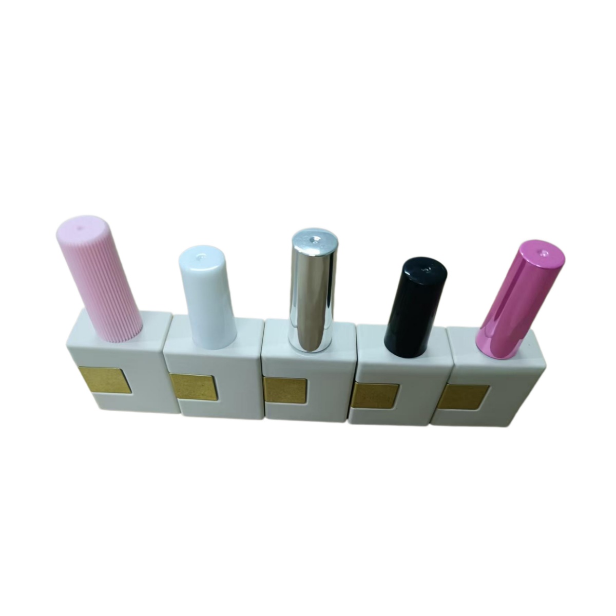 5 stuks 12ml lege nagellakfles - Nail Art Kaki recensie en prijs