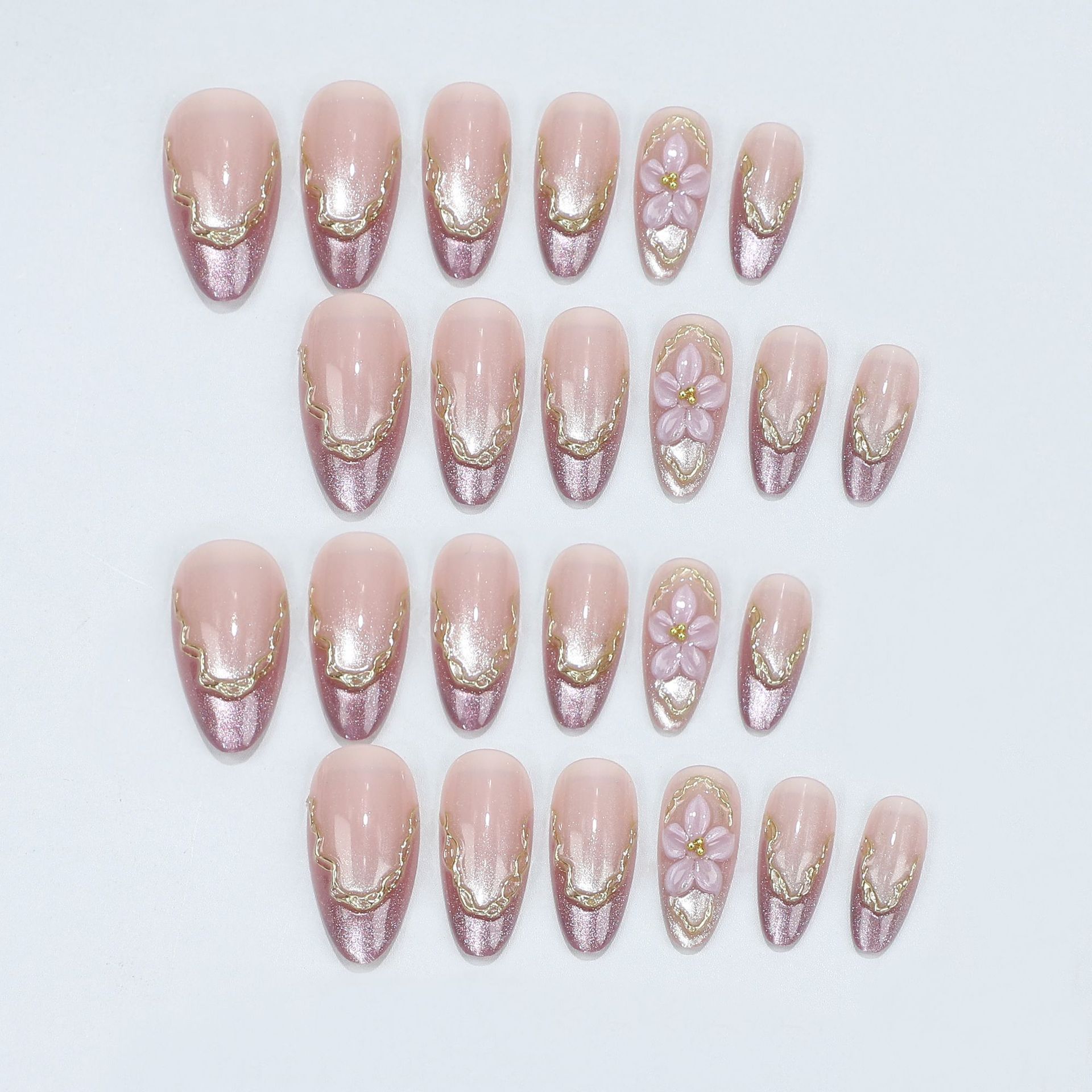 3D Bloemen Kunstnagels met Gla - Nail Art Flower recensie en prijs