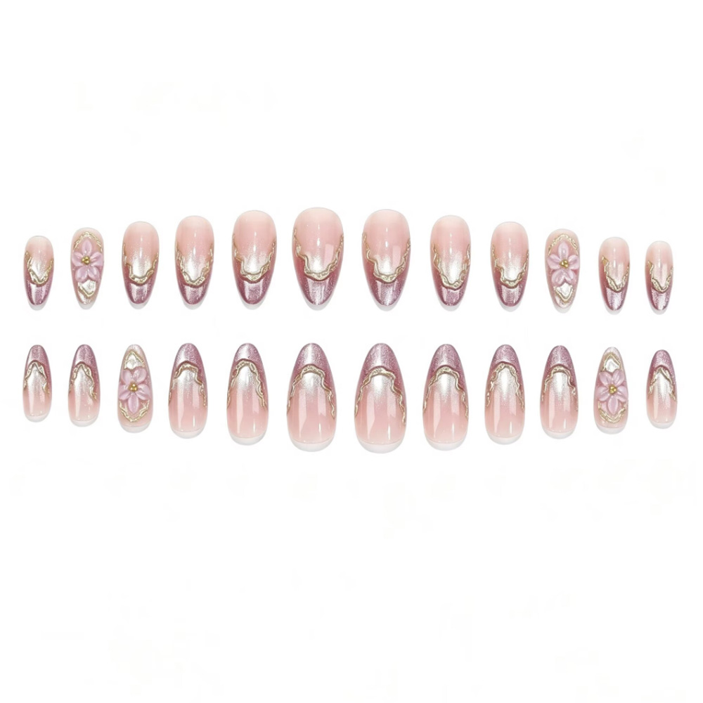 3D Bloemen Kunstnagels met Gla - Nail Art Flower recensie en prijs