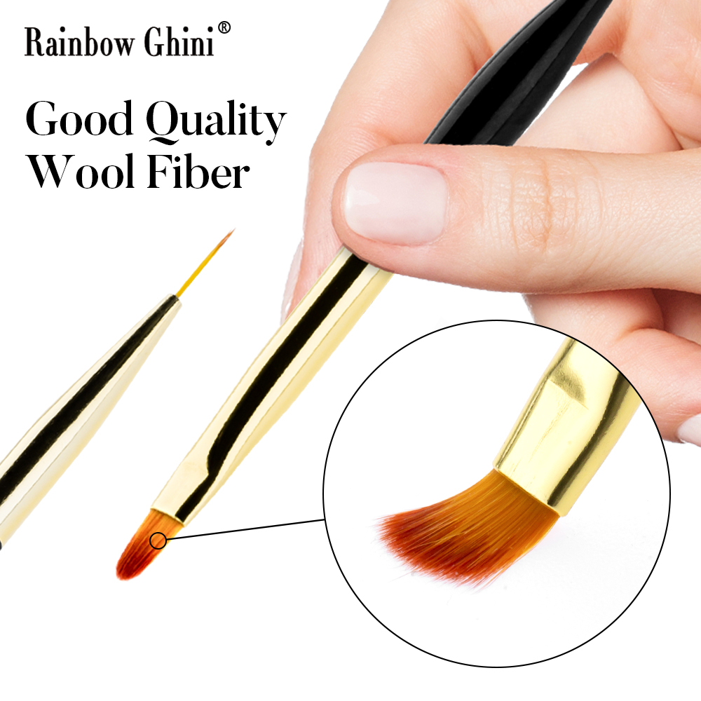 Rainbow Ghini 3-delige set dub - Nail Art Brush Set recensie en prijs