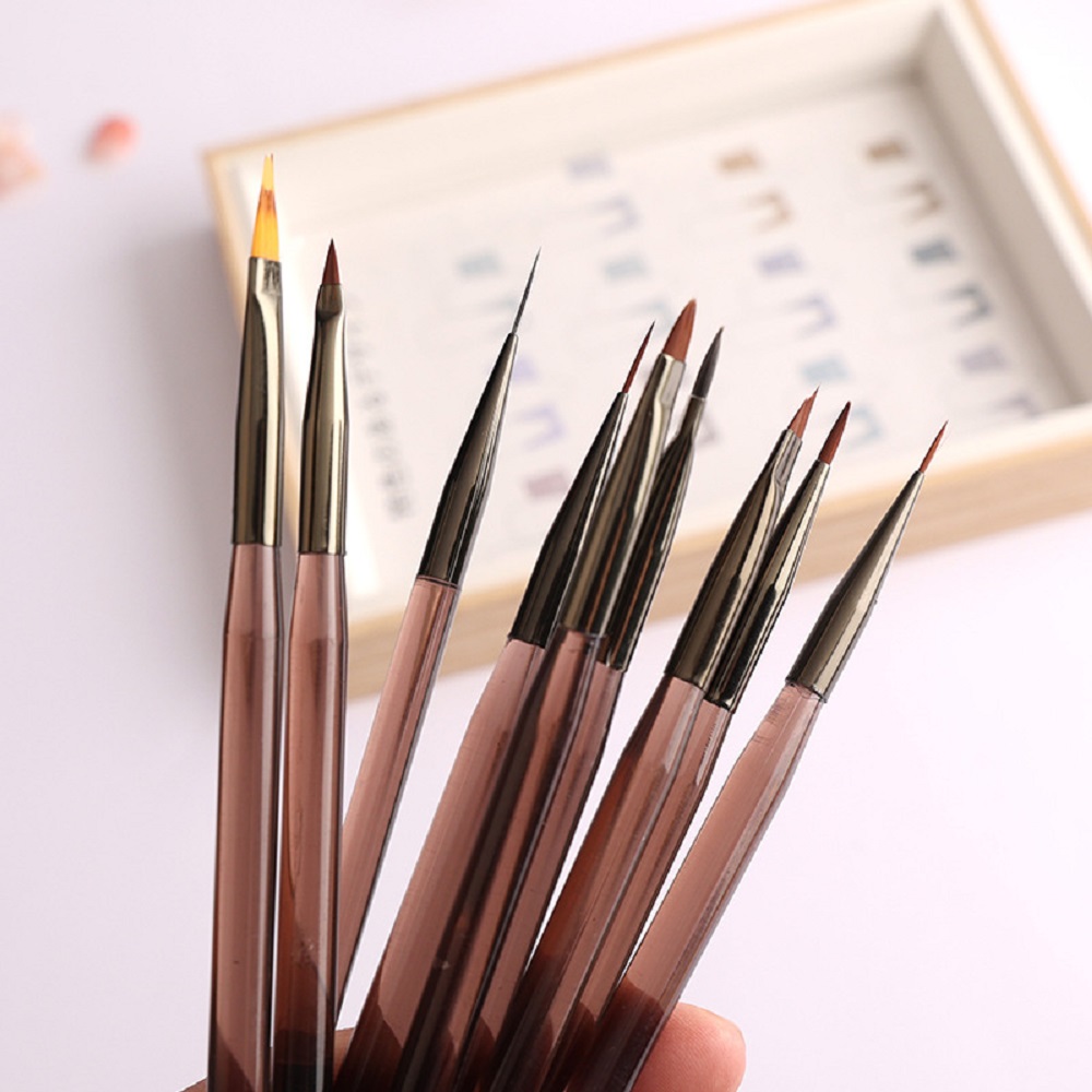 9-delige multi-head nagelkunst - Nail Art Brush Set recensie en prijs