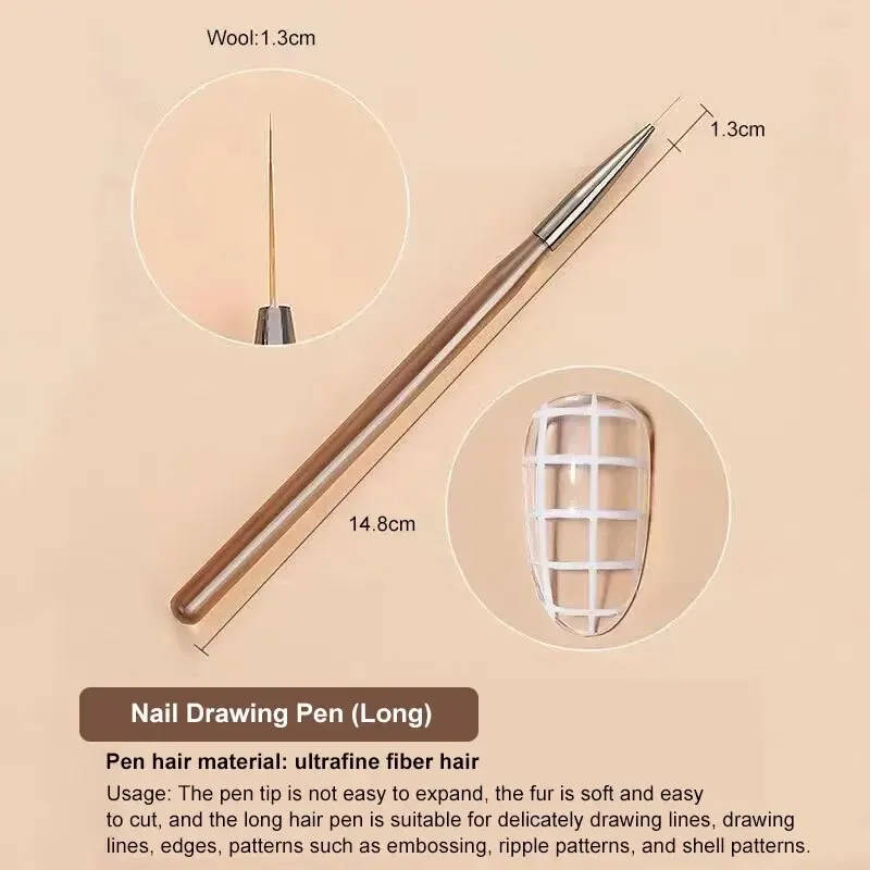 9-delige multi-head nagelkunst - Nail Art Brush Set recensie en prijs