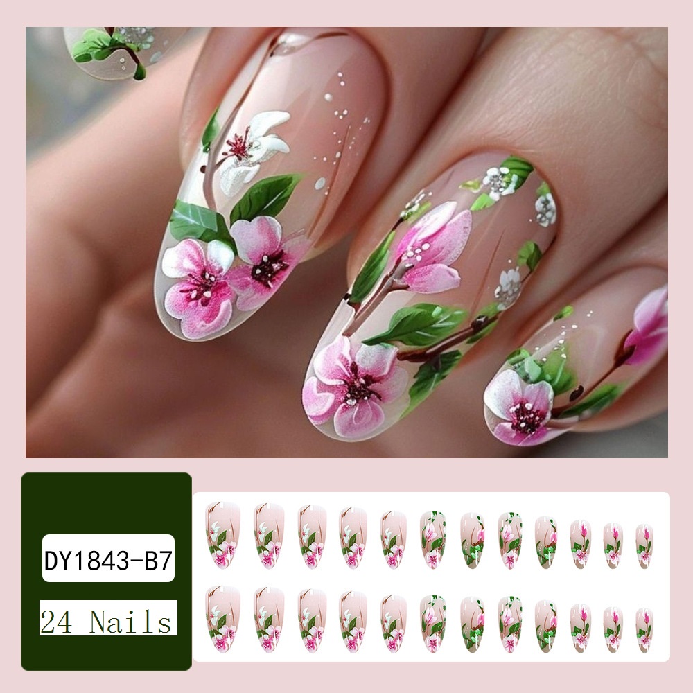 Korte Amandel Druk op Nagels 3 - Press On Nail Set recensie en prijs