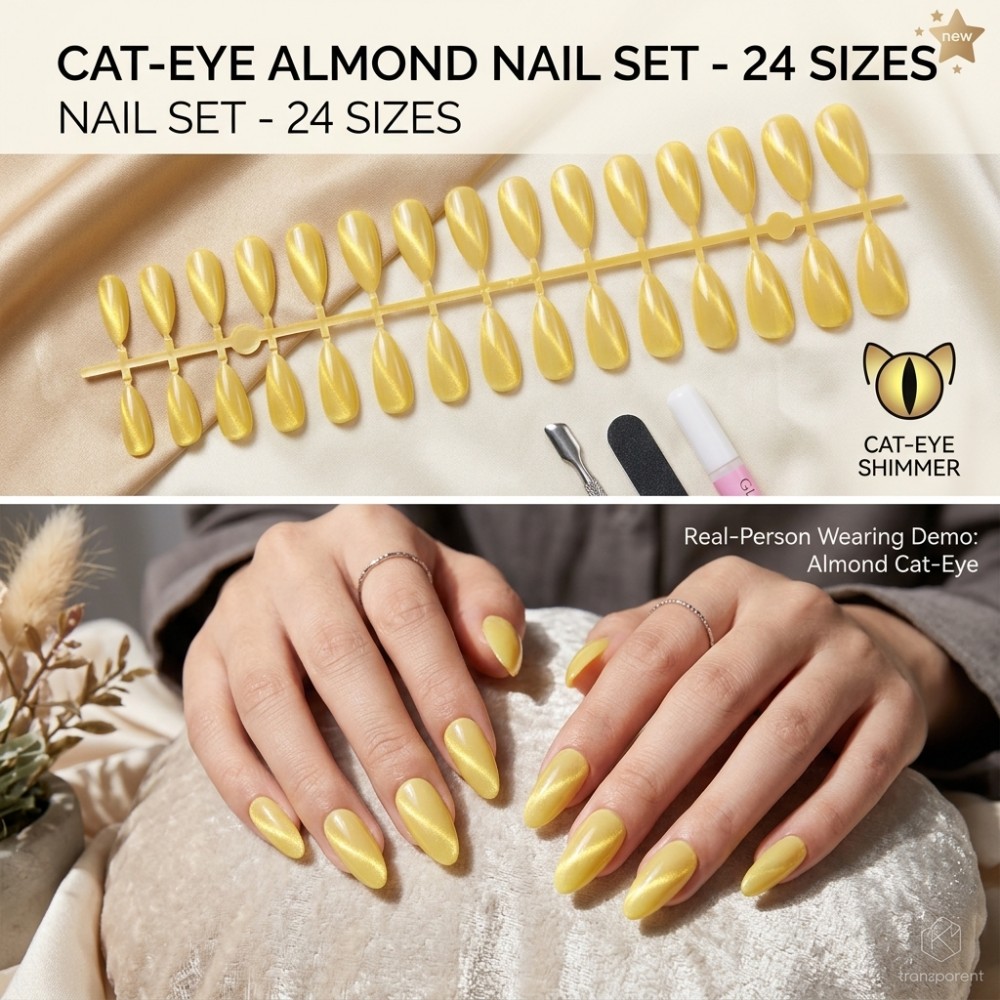24 stuks Forest Glimmer Collec - Press On Nail Set recensie en prijs