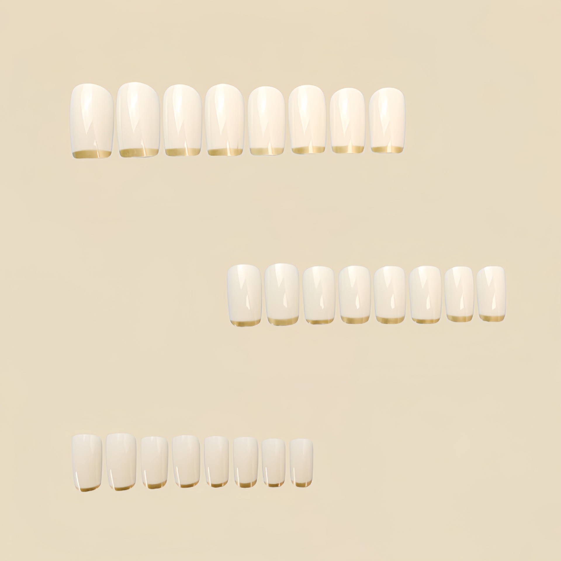 Medium nepnagels voor vrouwen, - Press On Nail Set recensie en prijs