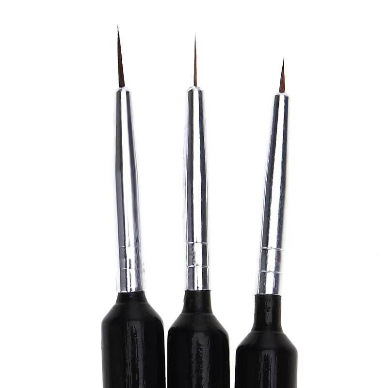 3-delige ultrafijne nagelkunst - Nail Art Brush Set recensie en prijs
