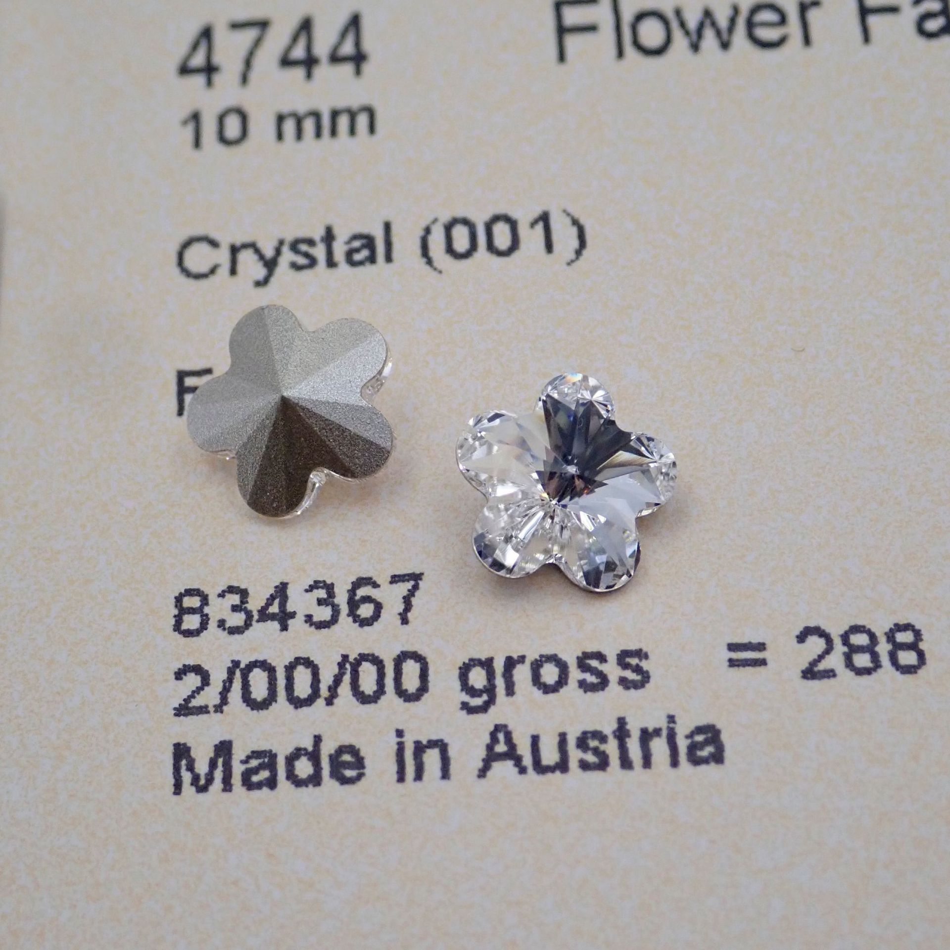 4744 Bloem Fancy Stone Origine - Nail Art Flower recensie en prijs