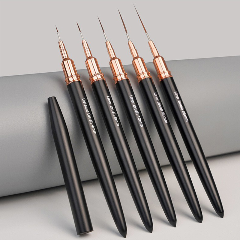# 5 stks/set Professionele Nai - Nail Art Brush Set recensie en prijs