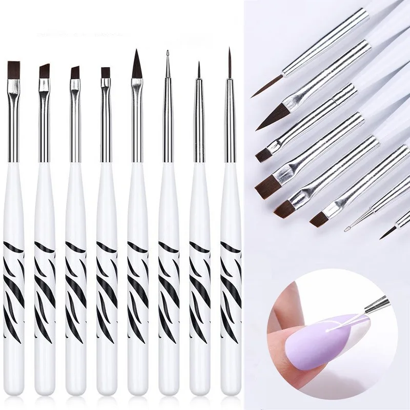 Nail Art Brush Ombre-borstels  - Nail Art Brush Set recensie en prijs