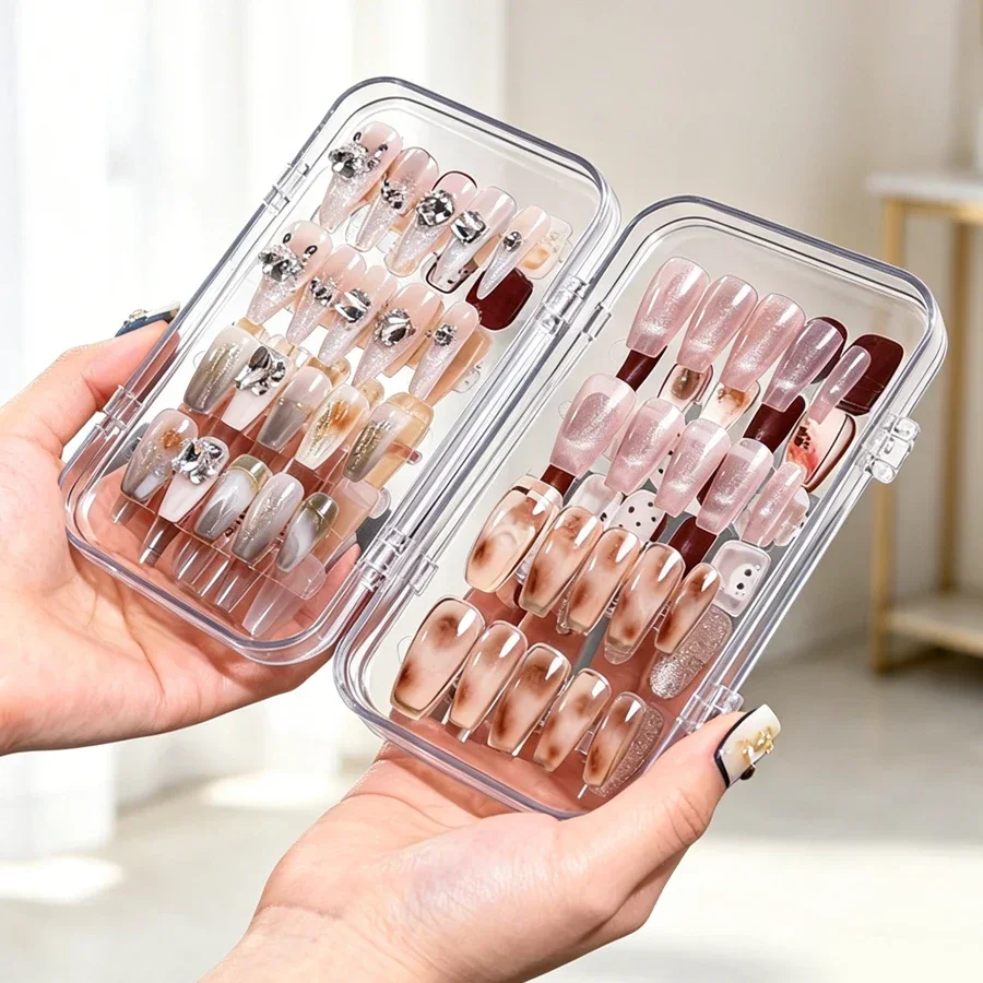 Transparante opvouwbare opberg - Nail Art Kaki recensie en prijs
