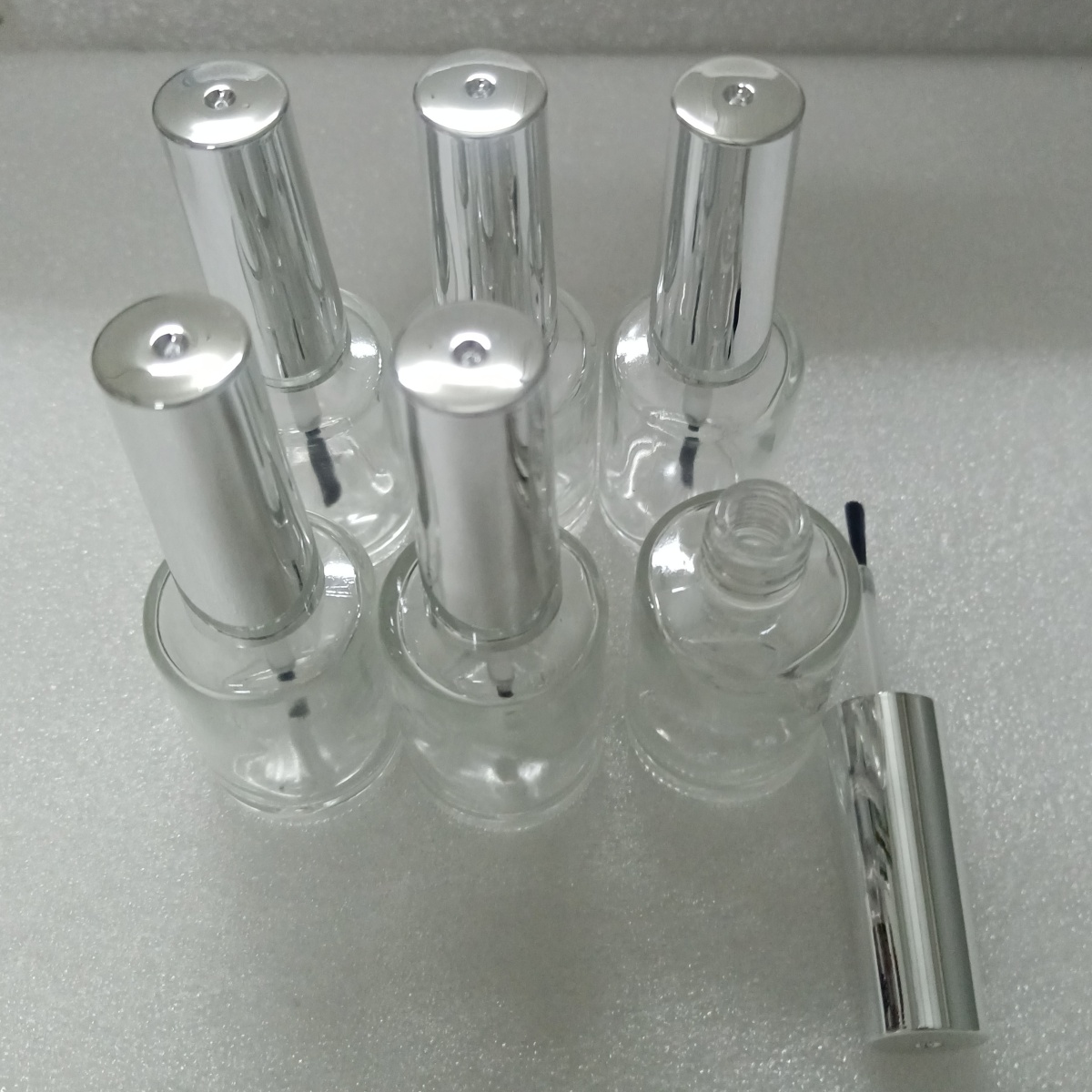 13ml 6 stuks glazen nagellakfl - Nail Art Kaki recensie en prijs