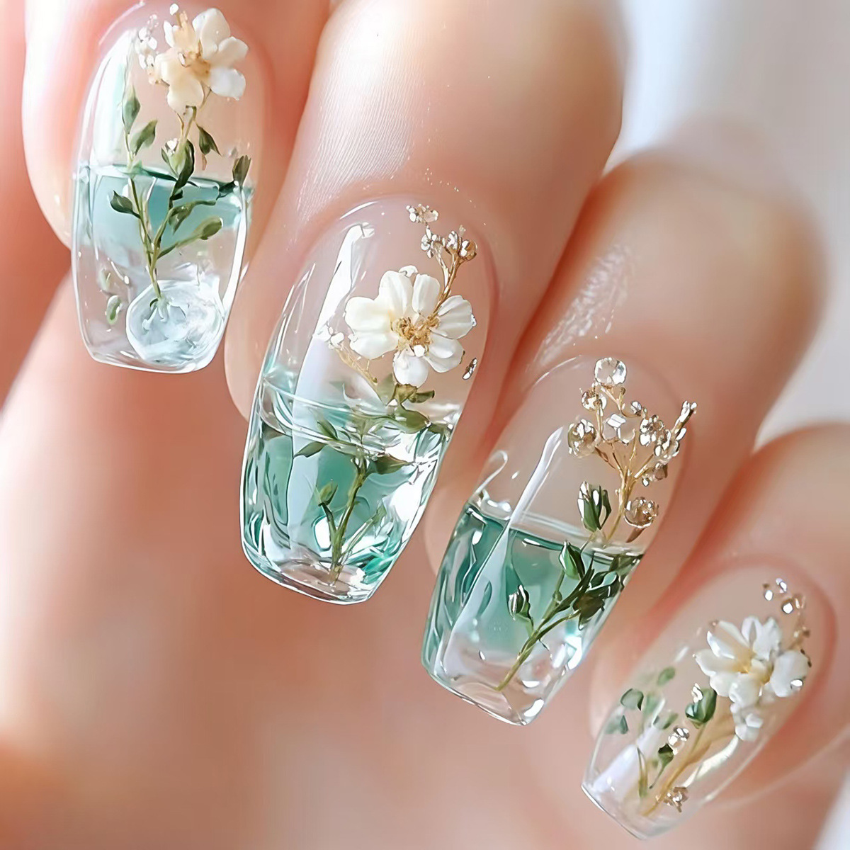 Medium nepnagels voor dames en - Nail Art Flower recensie en prijs