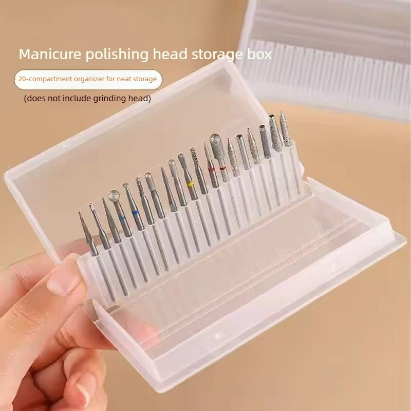 1/2/3PCS 20 Slots Clear Nail B - Nail Art Kaki recensie en prijs