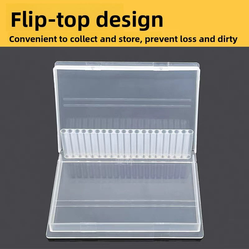1/2/3PCS 20 Slots Clear Nail B - Nail Art Kaki recensie en prijs