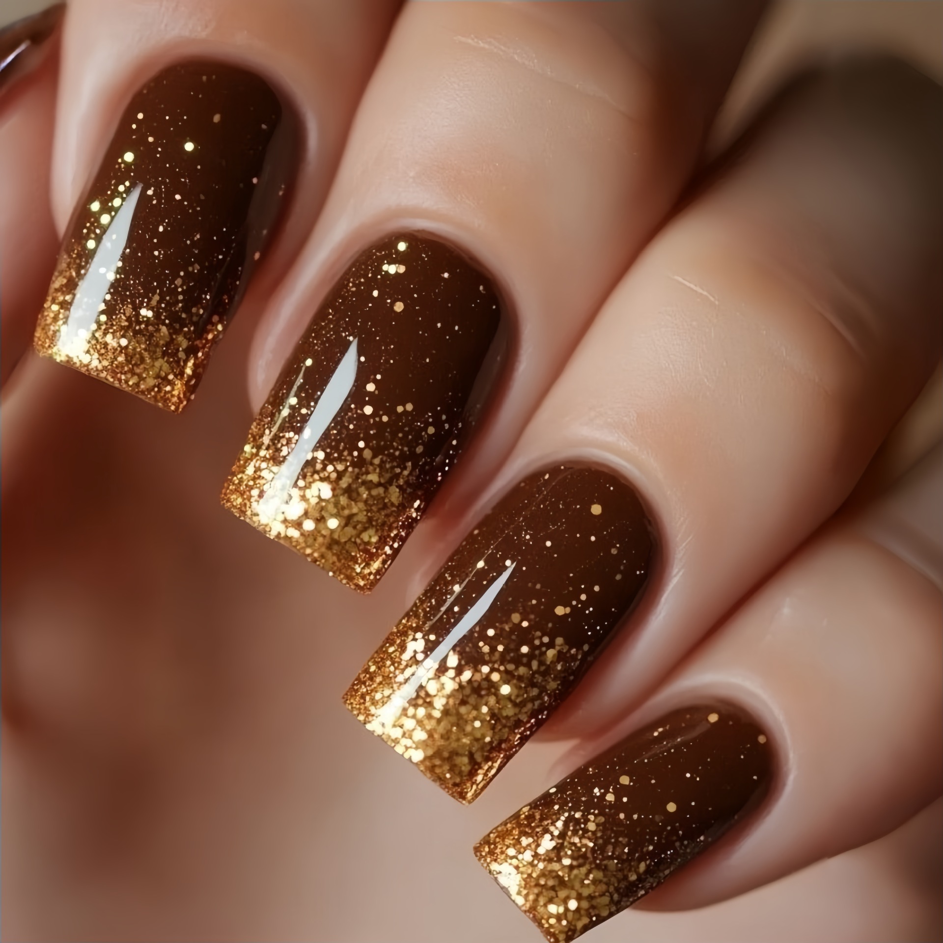 Kort Medium nepnagels Gradiënt - Press On Nail Set recensie en prijs