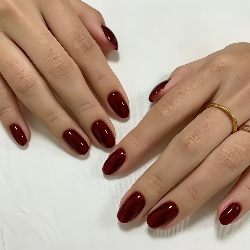 24 stuks melkachtig witte opdr - Press On Nail Set recensie en prijs